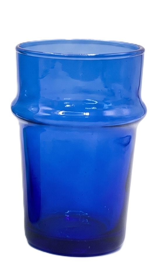 Marokkaanse glazen in geel, groen of blauw – 9,5 cm hoog, Ø 6 cm – foto 5