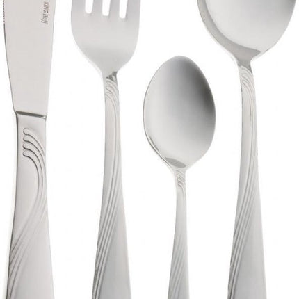 Luxe bestekset koffer - 72 delig - 12 persoons - Modern bestek