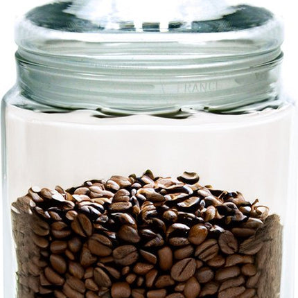 Voorraadpot - bewaarpot 750 ml glas