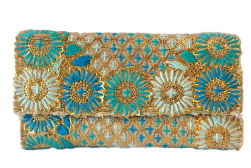 Flower Clutch-Handtasche