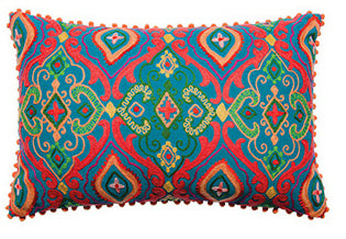 Geborduurd Oosterse design kussenhoes design 40x60cm