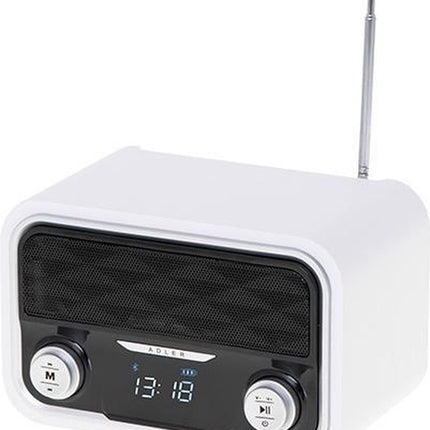 Bluetooth Design Radio - wit AD 1185 Adler