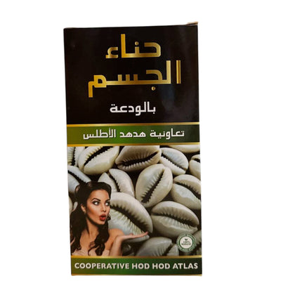 Body Henna poeder met slakslijm en schelpen extracten