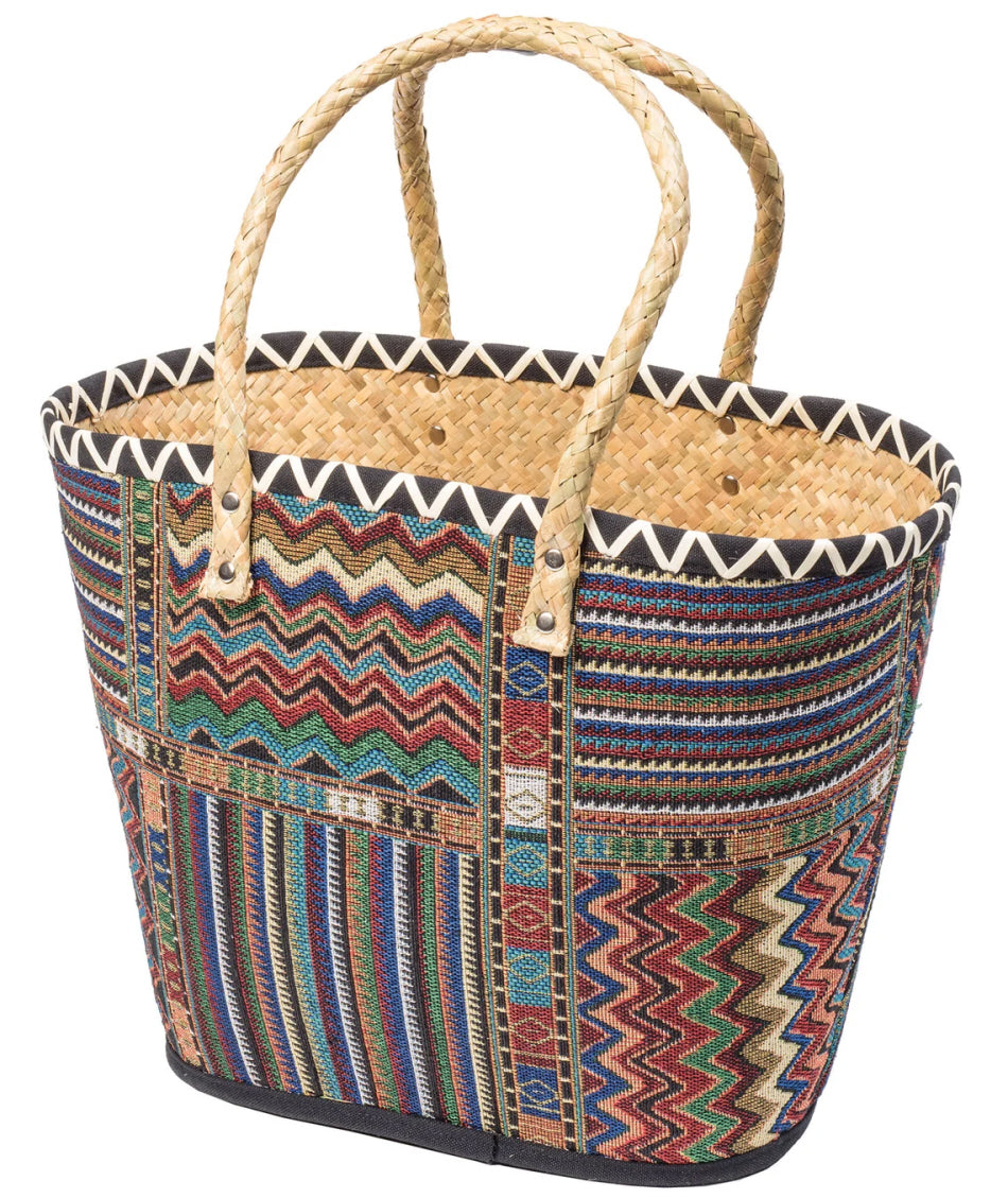 Sac de plage coloré | sac de courses | sac à bandoulière, panier de rangement