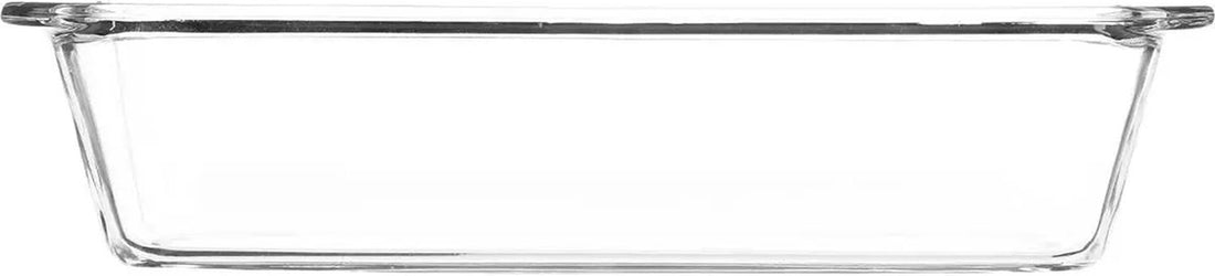 Borcam Cake Pan - glass oven dish transparent 31 x 12 cm