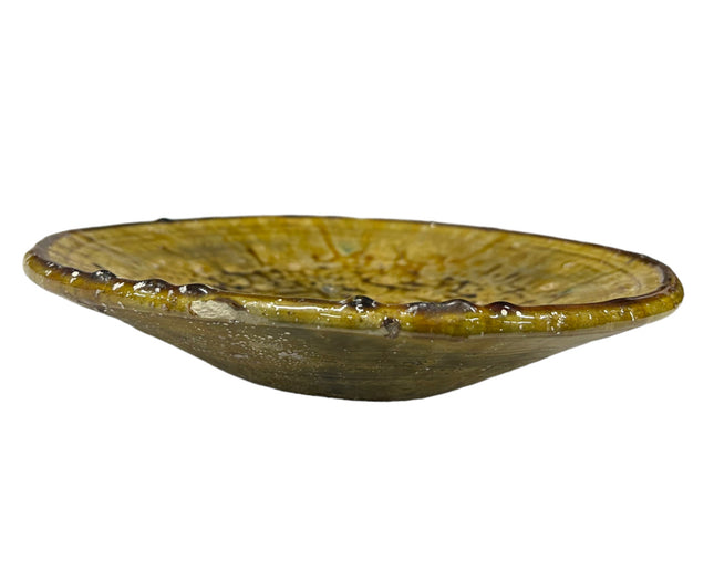 Tamegroute aardewerk bord  Ø24 cm