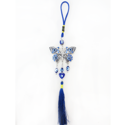 blauwe grote boze oog hanger