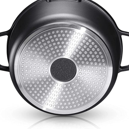 Hakal line hoge braadpan met ergonomische handgrepen - 4.5 L - ovenbestendige kookpot