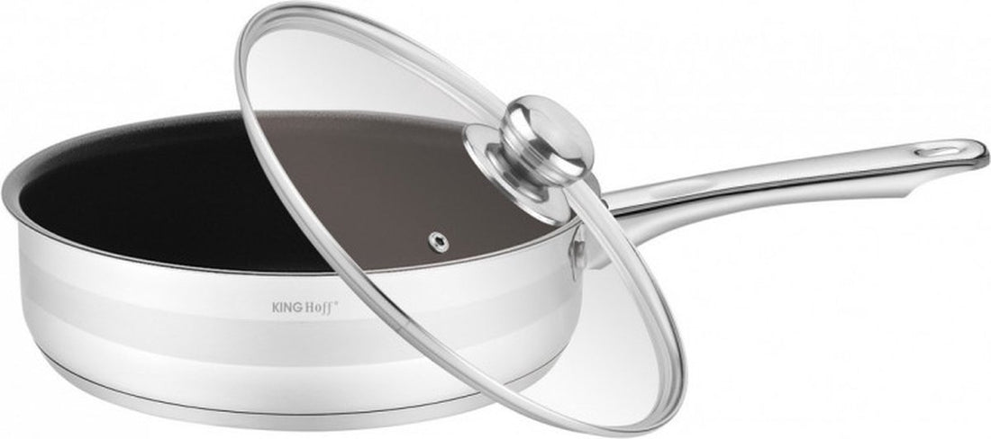 Kinghoff - Faitout avec couvercle - Acier inoxydable - 20 cm