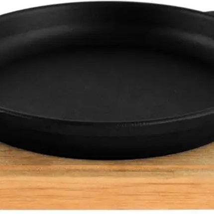 Brizoll Gietijzeren Serveerpan - gratinschaal op plank