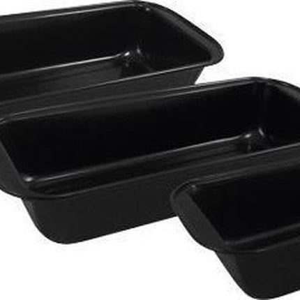 3 delige koolstofstalen broodbakvormen - groot