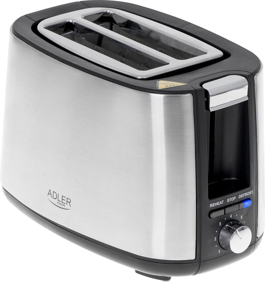 Grille-pain - 900W - Acier inoxydable