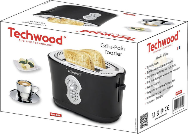 Techwood - Broodrooster - 2-slots