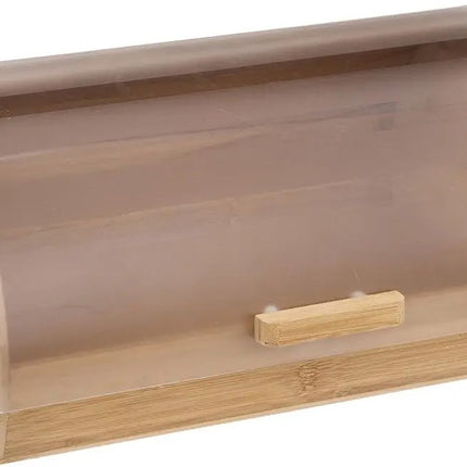 Broodtrommel met afsluitbare klep 38 x 28 x 18 cm - Bamboe