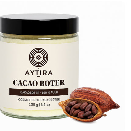 AYTIRA Cacaoboter – 100% puur en natuurlijk | Huid- en haarverzorging