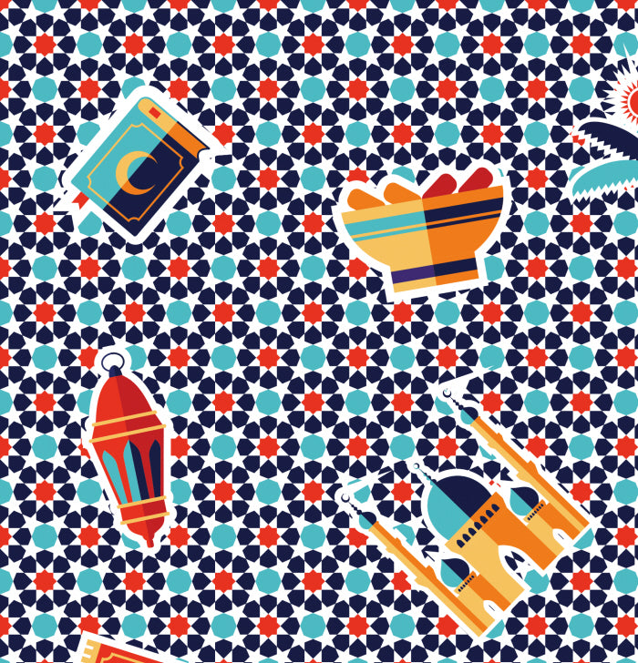 Festive wrapping paper