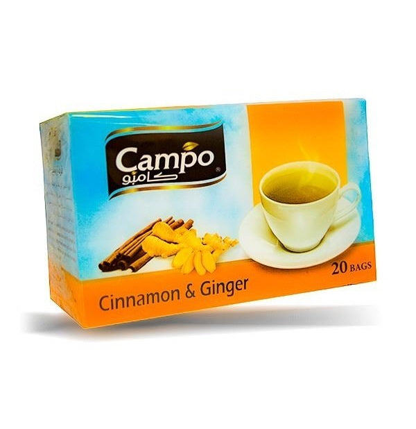 Sachets de thé Campo Cannelle & Gingembre
