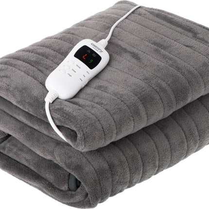 Camry 7434 - Elektrische verwarmingsdeken met timer ( super soft ) 1 persoons