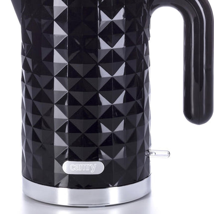 Camry CR 1269b - Waterkoker - 1.7 liter - zwart trendy