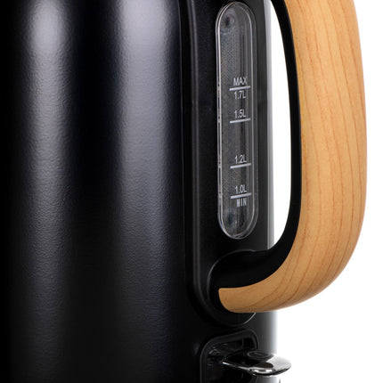 Stalen waterkoker - 1.7 liter - Strix - zwart