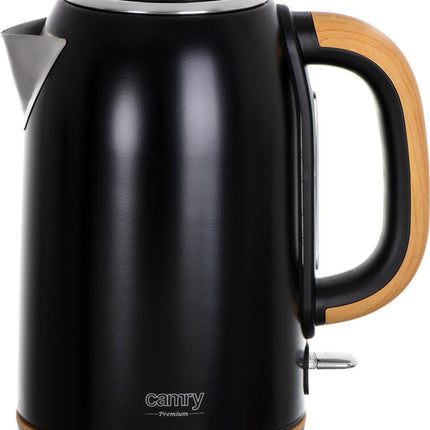 Stalen waterkoker - 1.7 liter - Strix - zwart