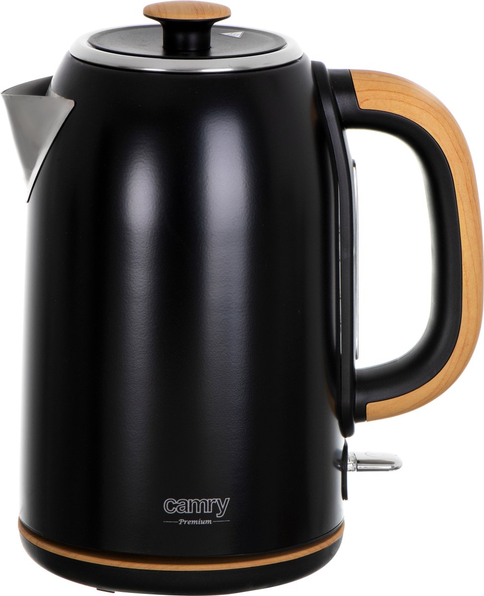 Steel kettle - 1.7 liters - Strix - black