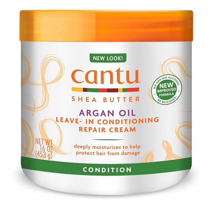 Cantu Argan Oil Leave In Conditioning Repair Cream 453 gr