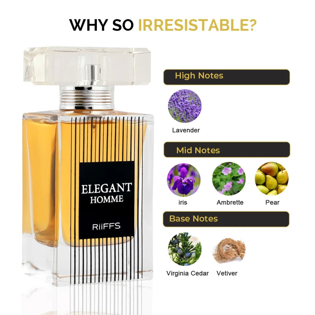 Riiffs Elegant Homme by Riiffs - Eau De Parfum Vaporisateur 100 ml - pour homme