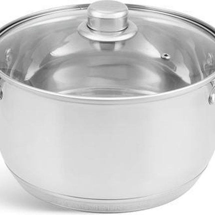Edënbërg Classic Line - Stoompannenset - Ø 22 cm - 4-delig - 9-Laags Bodem
