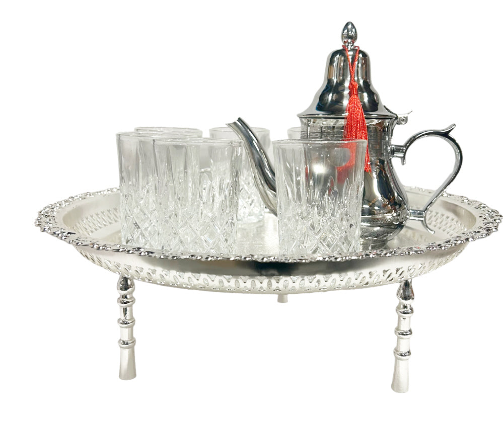 Luxury Moroccan tea set - Complete Moroccan tea service