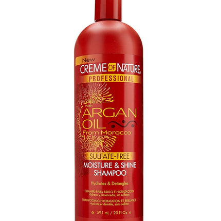 Crème of Nature Moisture & Shine Argan Olie Shampoo 591 ml