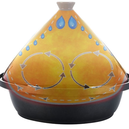 Tajine Ø 30 cm geschikt voor alle kookplaten, inclusief inductie
