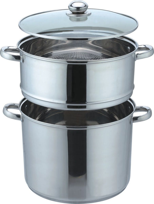 Couscous pan 3 in 1 Couscoussier - Roestvrij staal