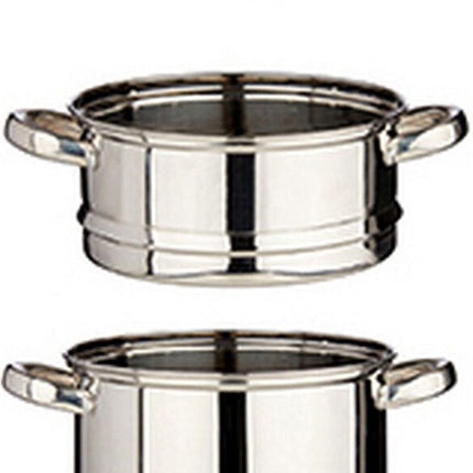 Couscous Pan Stoomkoker met glazen deksel 6 liter