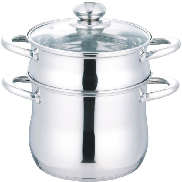 Couscouspan RVS – stoompan voor couscous, ook voor inductie, 4 tot 16 liter – foto 13