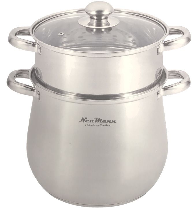 Couscouspan RVS – stoompan voor couscous, ook voor inductie, 4 tot 16 liter – foto 12