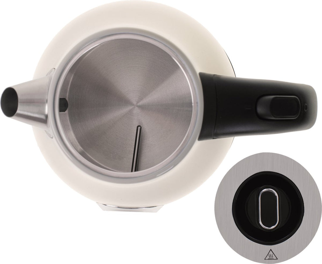 Camry CR 1344 - Electric kettle with thermometer - 1.7 liters - Cream