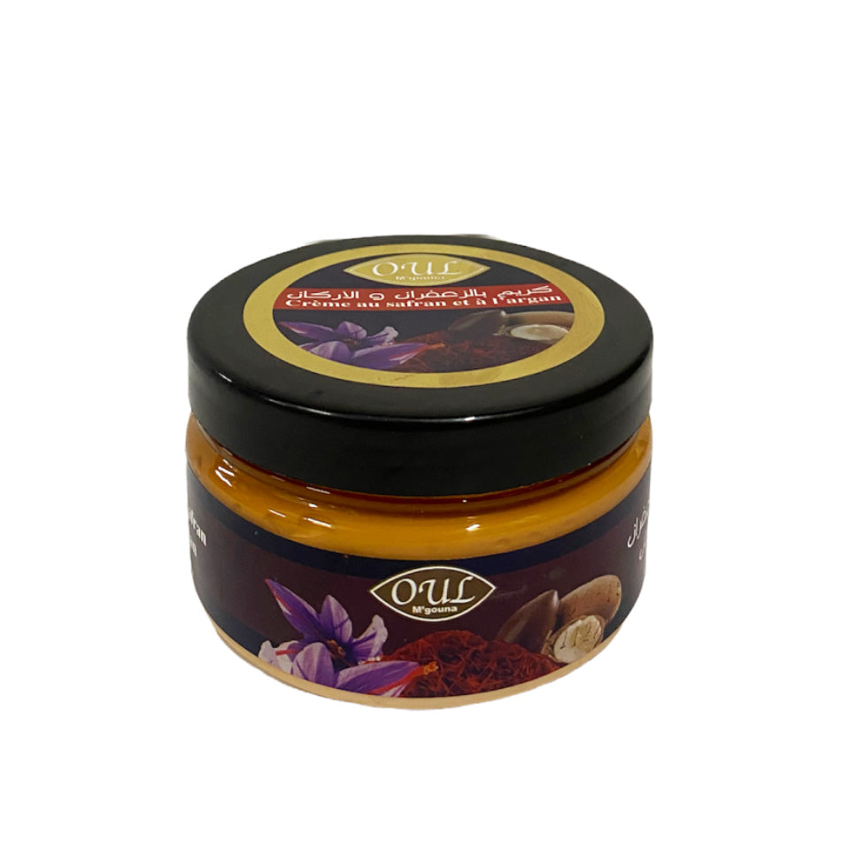 crème au safran et à l'argan