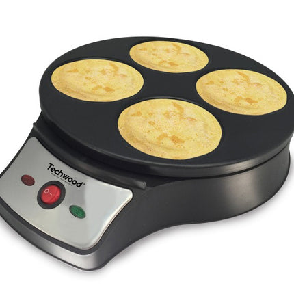 Crêpe maker 2-in-1 – pannenkoeken maker met verwisselbare bakplaten Ø 28 cm