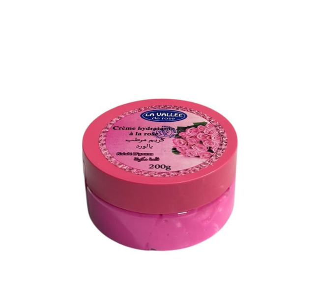 La Vallée Rozencrème – Intensief Hydraterende Crème met Rozenessence – 200g