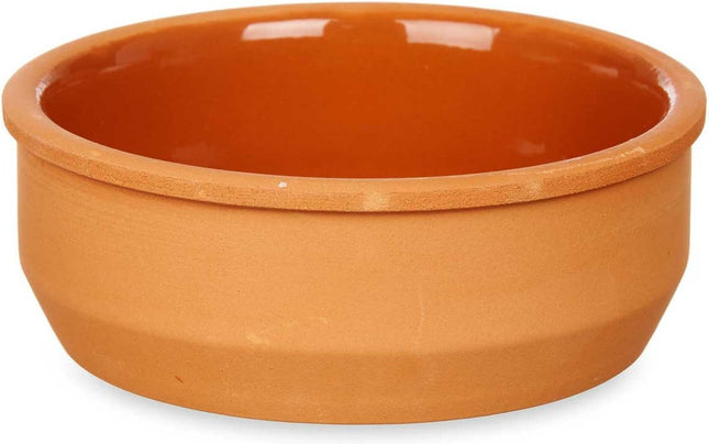 La Dehesa - Set 6x tapas creme brulee schaaltjes terracotta-bruin 12cm