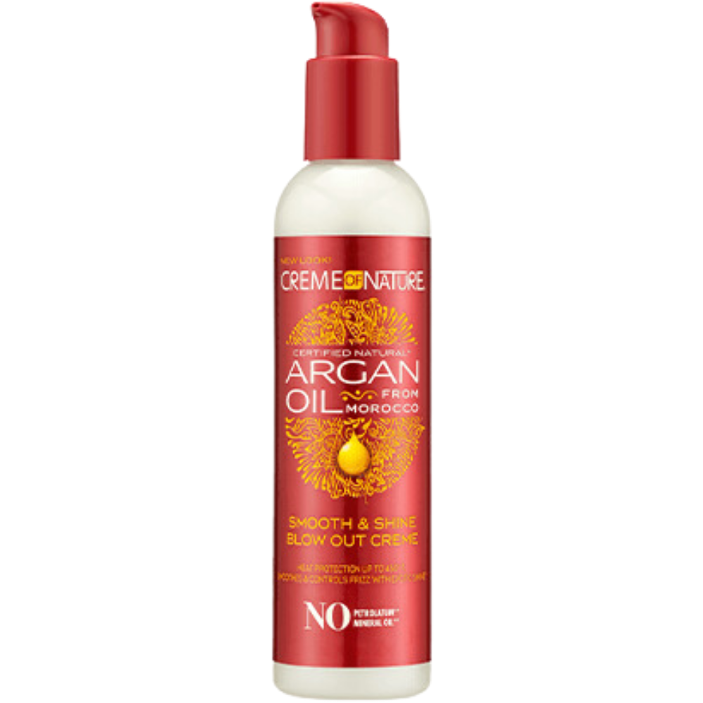 Crème protectrice contre la chaleur Creme Of Nature à l'huile d'argan 224ml