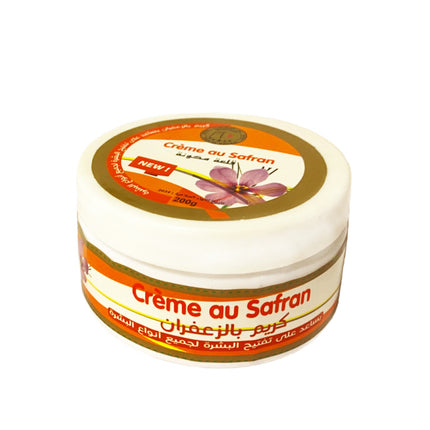 crème met saffraan