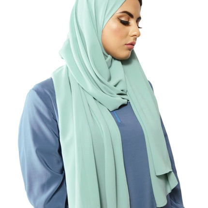Luxe Crepe Chiffon Sjaal