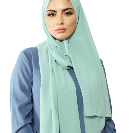 Luxe Crepe Chiffon Sjaal