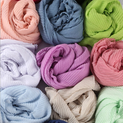 CRINKLE PLAIN sjaal