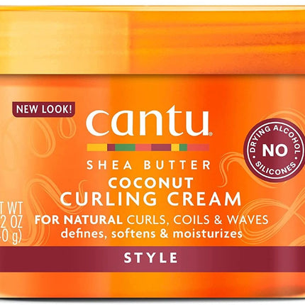 Cantu Shea Butter Cream voor krullend haar Coconut 340 g