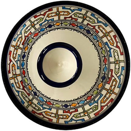 Cuilina | Tajine Fes Ø30cm - Inductie – Handgemaakt kleurrijke keramiek