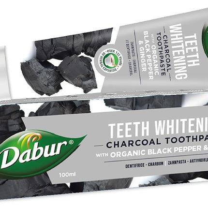 Dabur Herbal Tooth Paste Charcoal Whitening - tandpasta