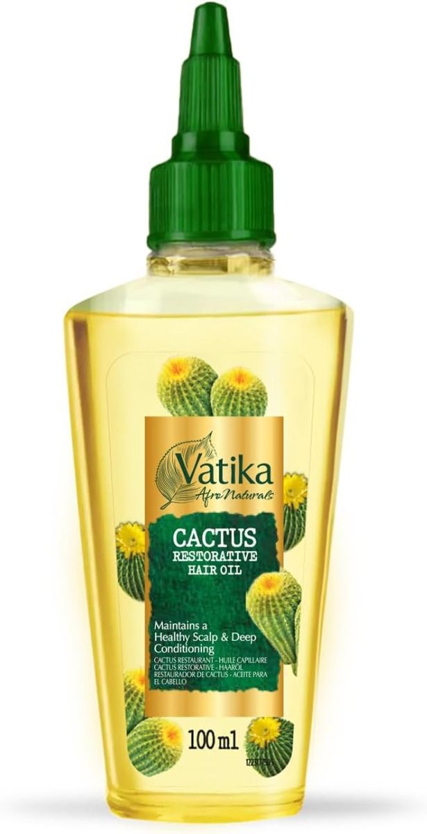 Dabur Vatika Afro Naturals Huile Capillaire Cactus 100ml